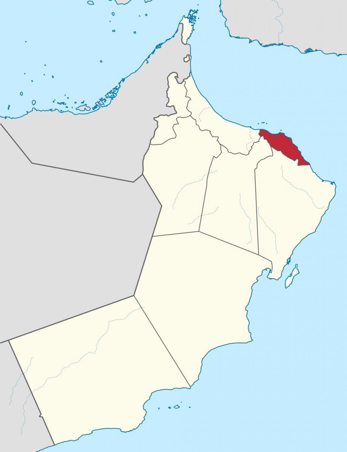 muscat, Oman na karti